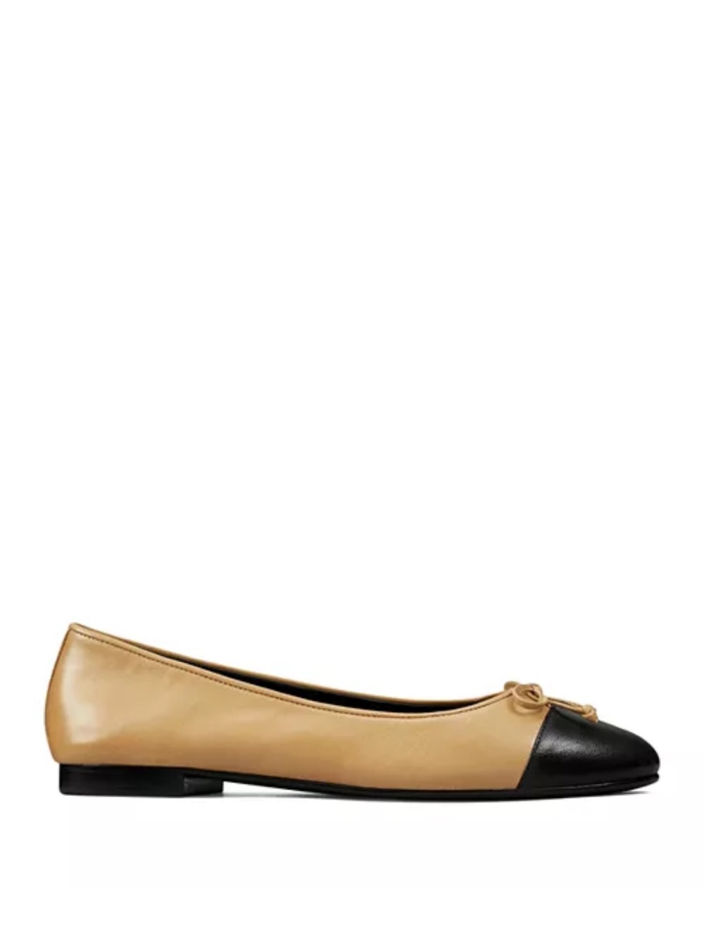 Tory Burch Cap-Toe Ballet Flats / Ginger Shortbread / 7.5 - Picture 6 of 8